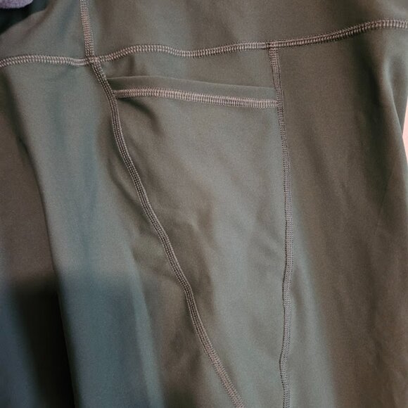 4X high rise 7/8 ankle green Old Navy leggings powersoft - Picture 3 of 5